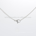 2.6mm 20" floating glass charm pendant necklace, fashion chain necklace for floating locket